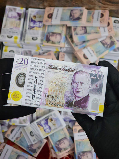 20£ pound prop stack (105 notes).