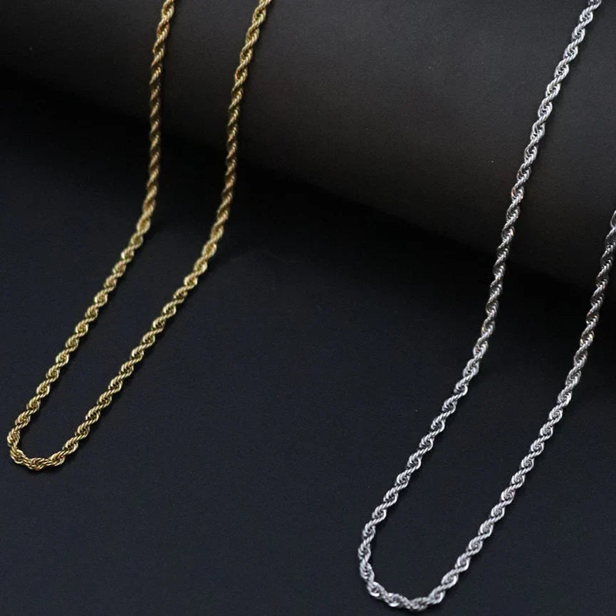 Premium  Rope Chain Necklace for Men & Women