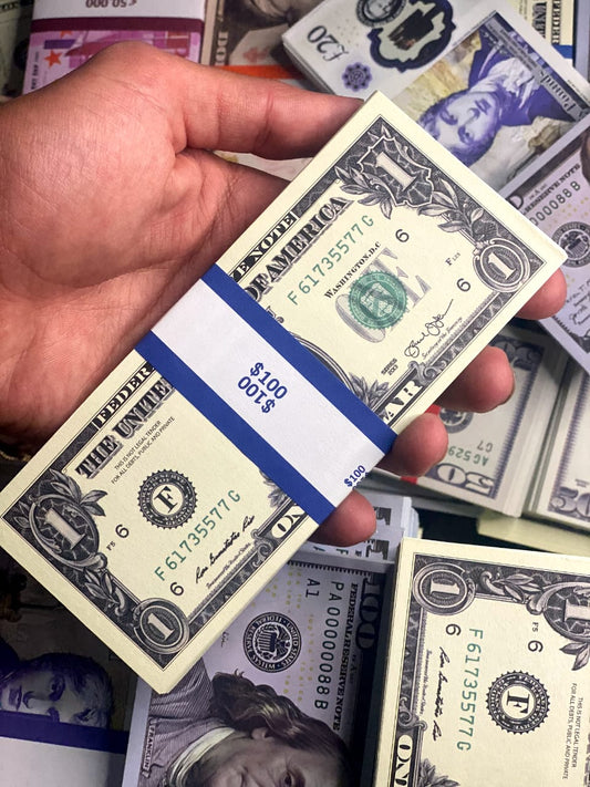 1$ prop stack (105 notes).